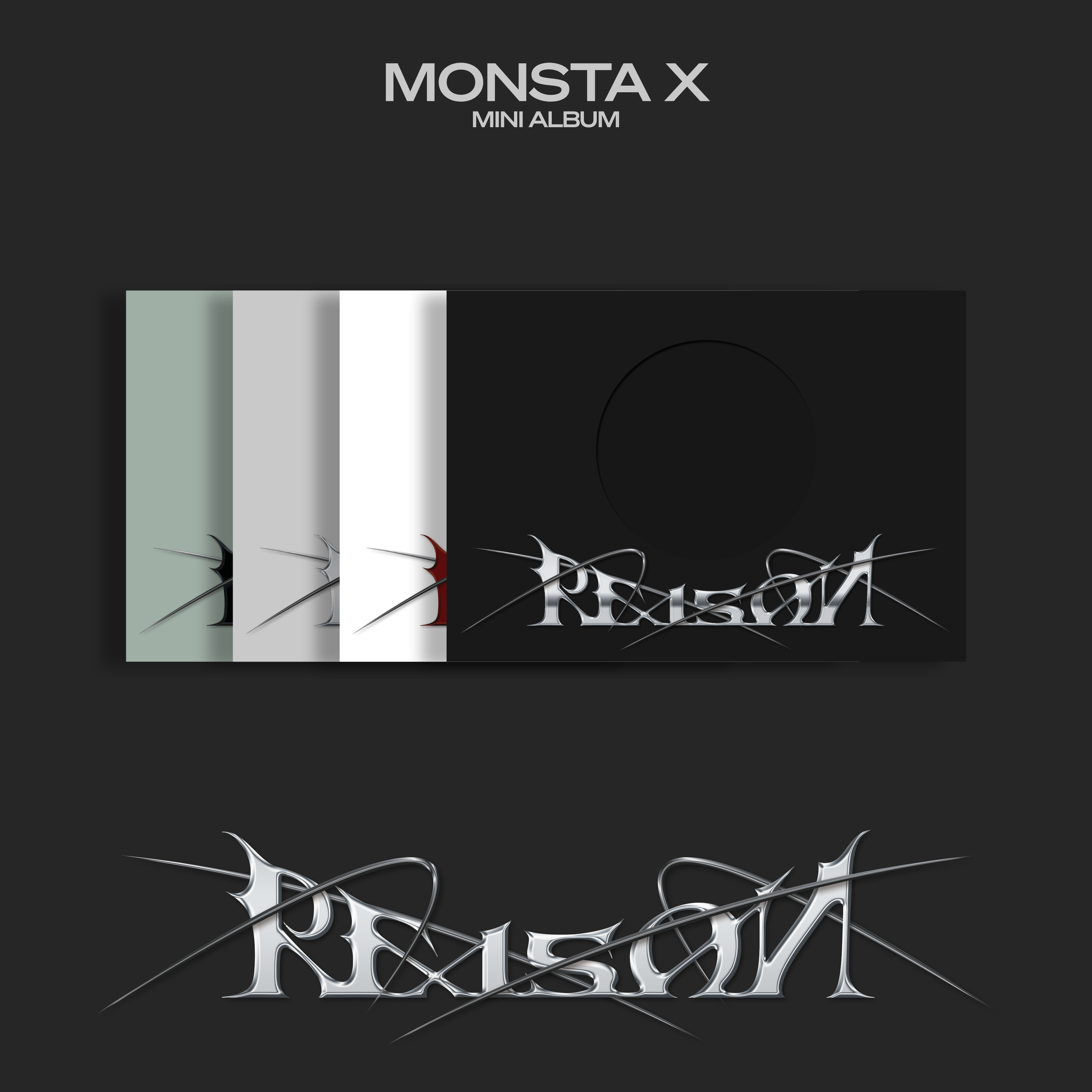#MONSTA X - 12th Mini Album [REASON] (Random Ver.) -เข้าไทยต้น กพ.-