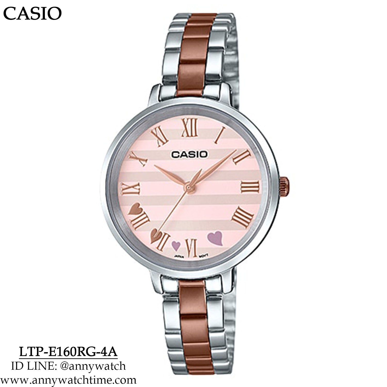 CASIO LTP-E160RG-4A