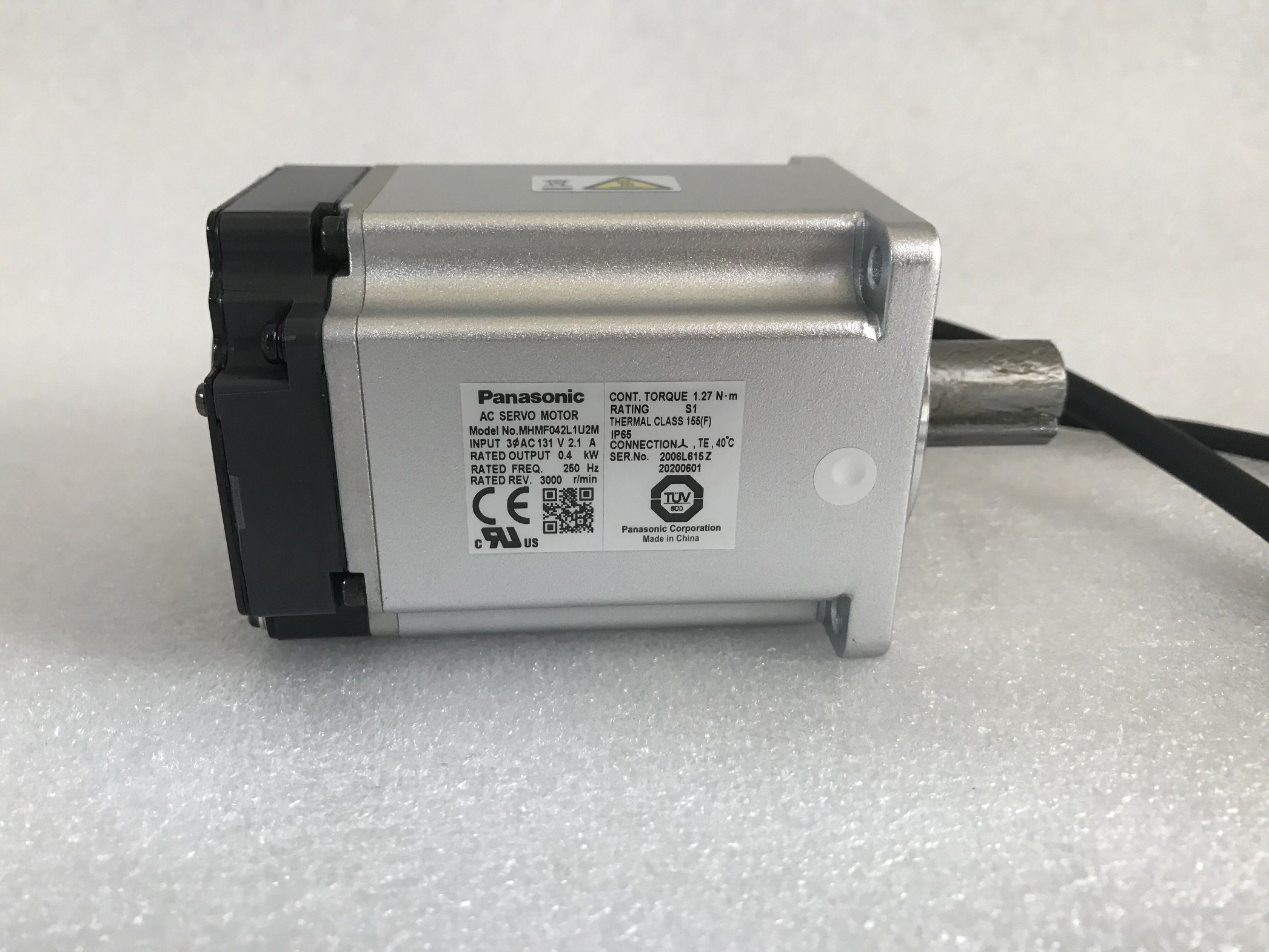 MHMF042L1U2M SERVO MOTOR " PANASONIC "