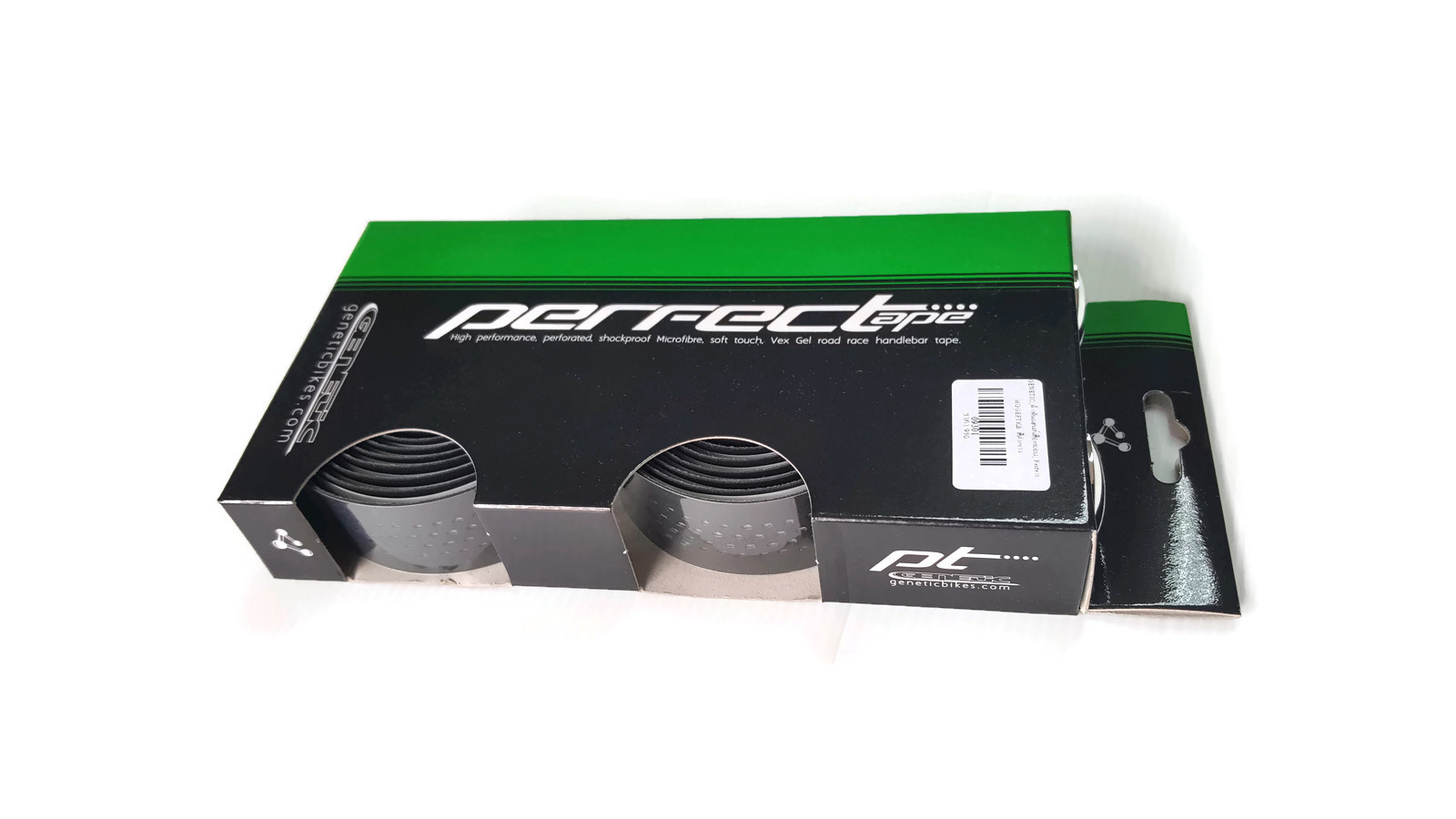 GENETIC, ผ้าพันแฮนด์เสือหมอบ, Perfect, สีดำ/ฟ้า, สีดำ/แดง, สีดำ/ขาว, สีขาว/เขียว.