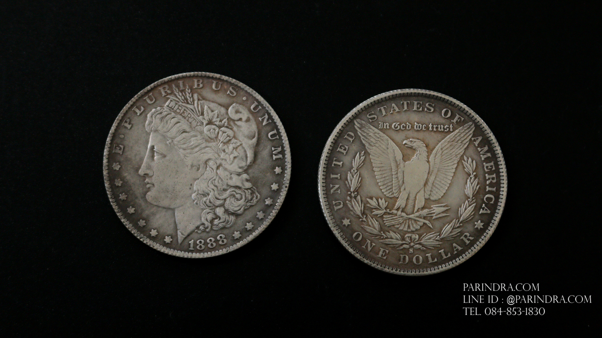 เหรียญ Morgan Dollar ทำใหม่ (สำหรับเล่นมายากล)