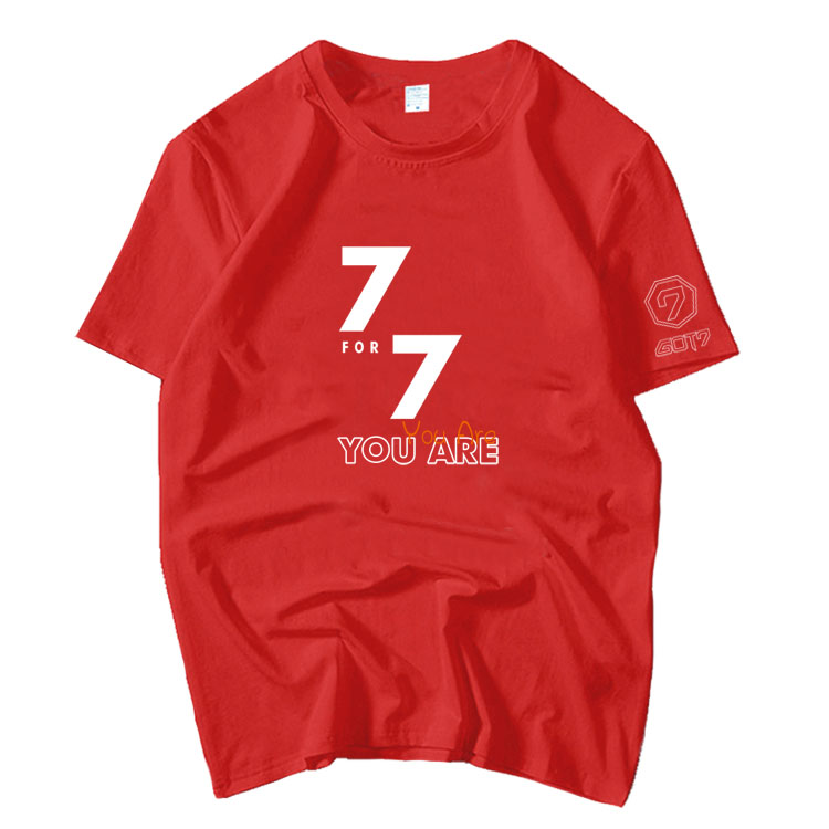 เสื้อยืด (T-Shirt) GOT7- 7 FOR 7