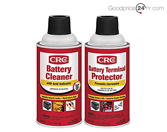 c-118. นํ้ายาบํารุงรักษาขั้วแบตเตอรี่ CRC Battery Cleaner & Terminal Protector