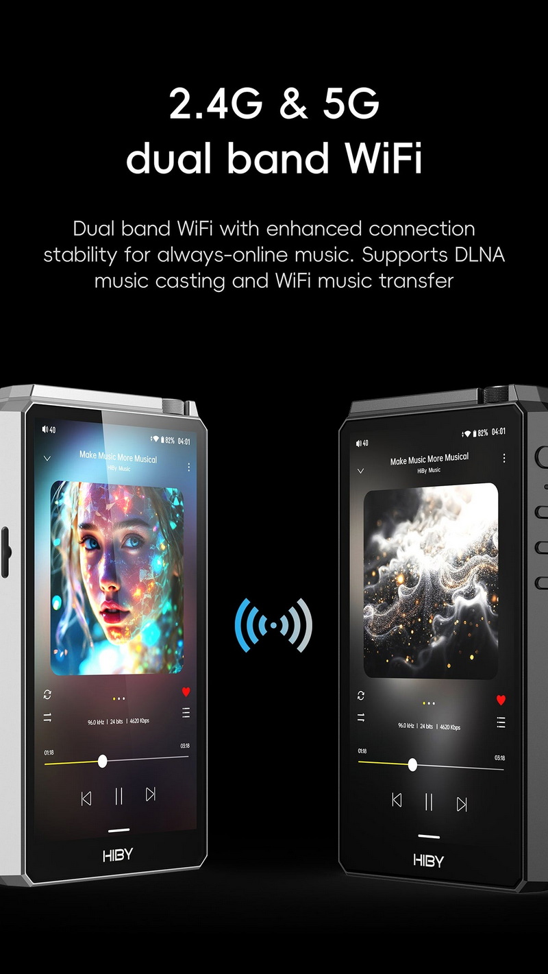 HiBy R6III 2025 DAP พกพาชิป CS43198 x4 สลับคลาสแอมป์ได้ รองรับ MQA ประกันศูนย์ไทย