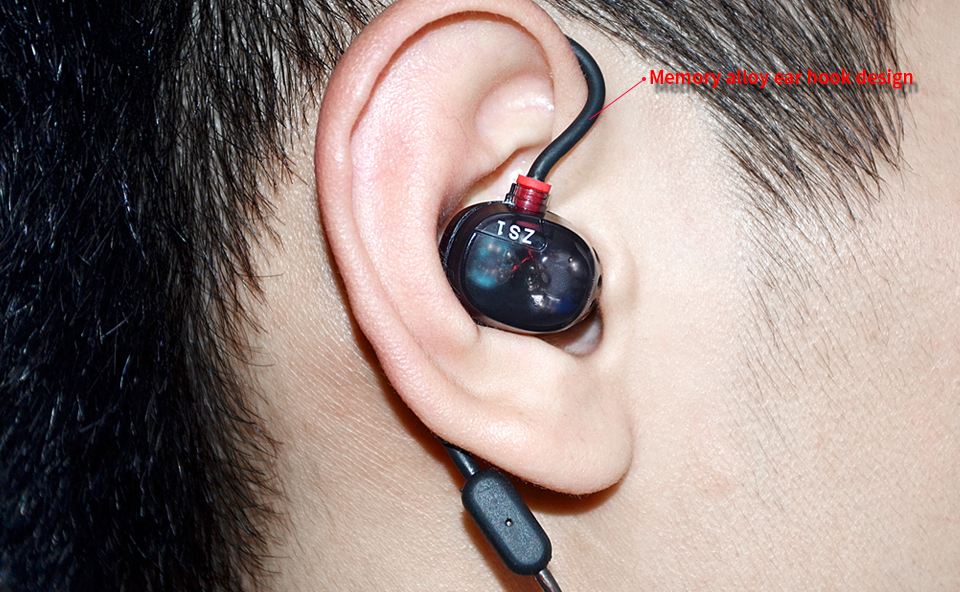 ขาย KZ ZS1 หูฟัง 2 ไดร์เวอร์ระดับ Hi-Fi พร้อมสาย 108 coreแบบ LC-OFC