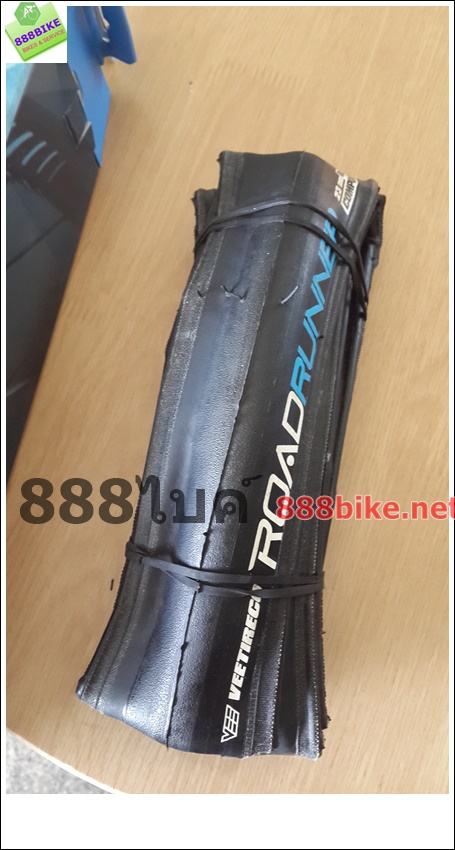 ยางนอกขอบพับ VEE " Road Runner" 700x25C และ 700x23c,120TPI ,270g. ,VRB308 (ตัวโชว์)
