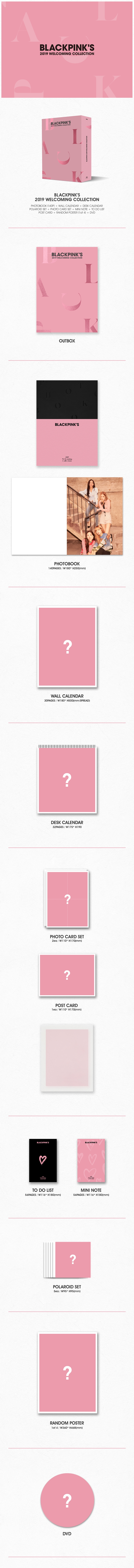 同梱可】中古品 韓流 BLACKPINK 2019 WELCOMING COLLECTION 他