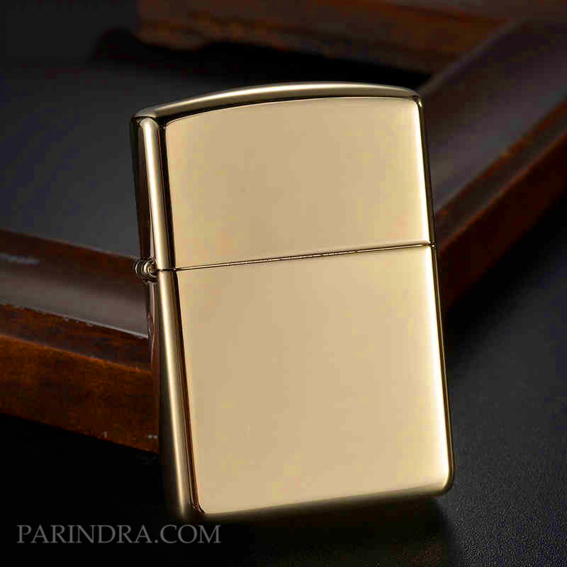 ไฟแช็ค Zippo แท้ สีทองอร่าม " Zippo 169 Armor Case, High Polish " แท้นำเข้า 100%