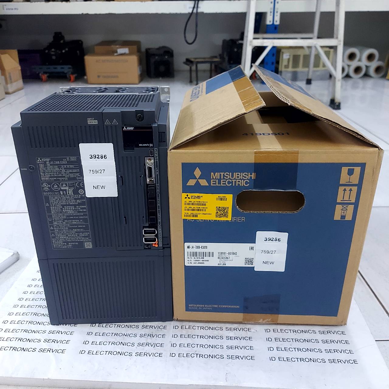 MR-J4-700B-KS020 SERVO DRIVE " MITSUBISHI "