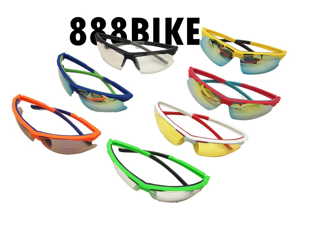 แว่นกันแดด แว่นตา JAVA2 cycling sungalsses UV400 (Made in Taiwan),SG2 คละสี