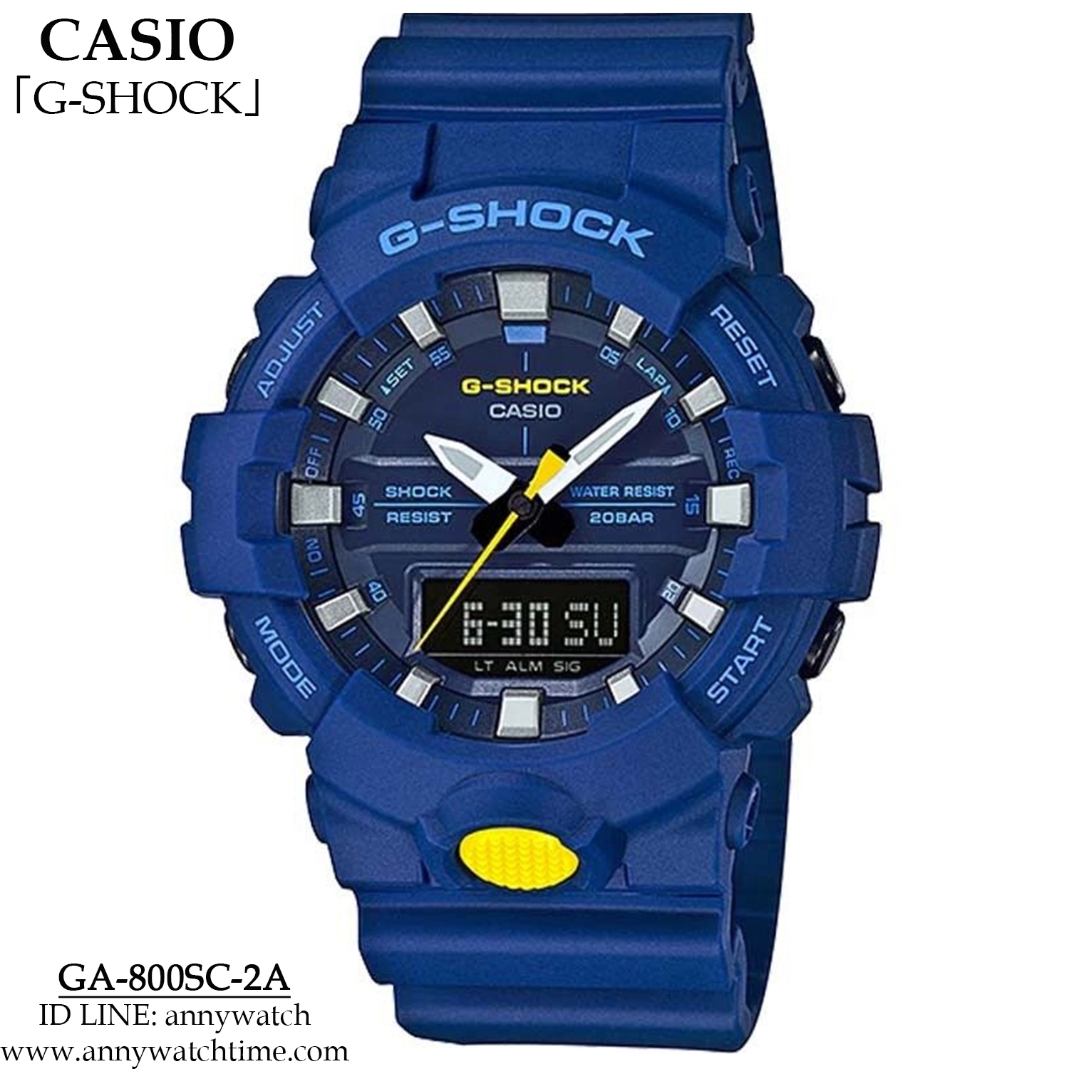 G-SHOCK GA-800SC-2A