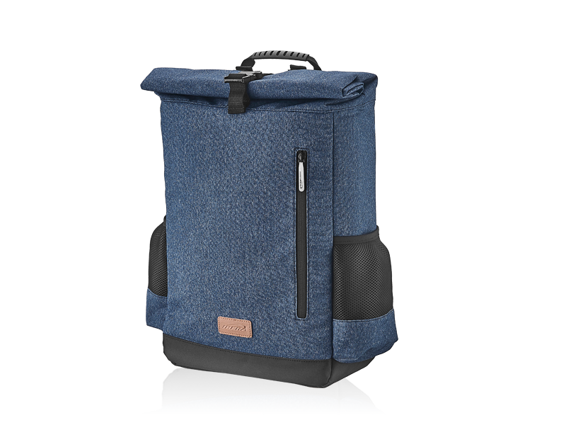 กระเป๋าแพนเนีย Bike Pannier–Backpack IB-SF3 (เทา-เงิน/น้ำเงิน/ดำ) สะพายหลังได้
