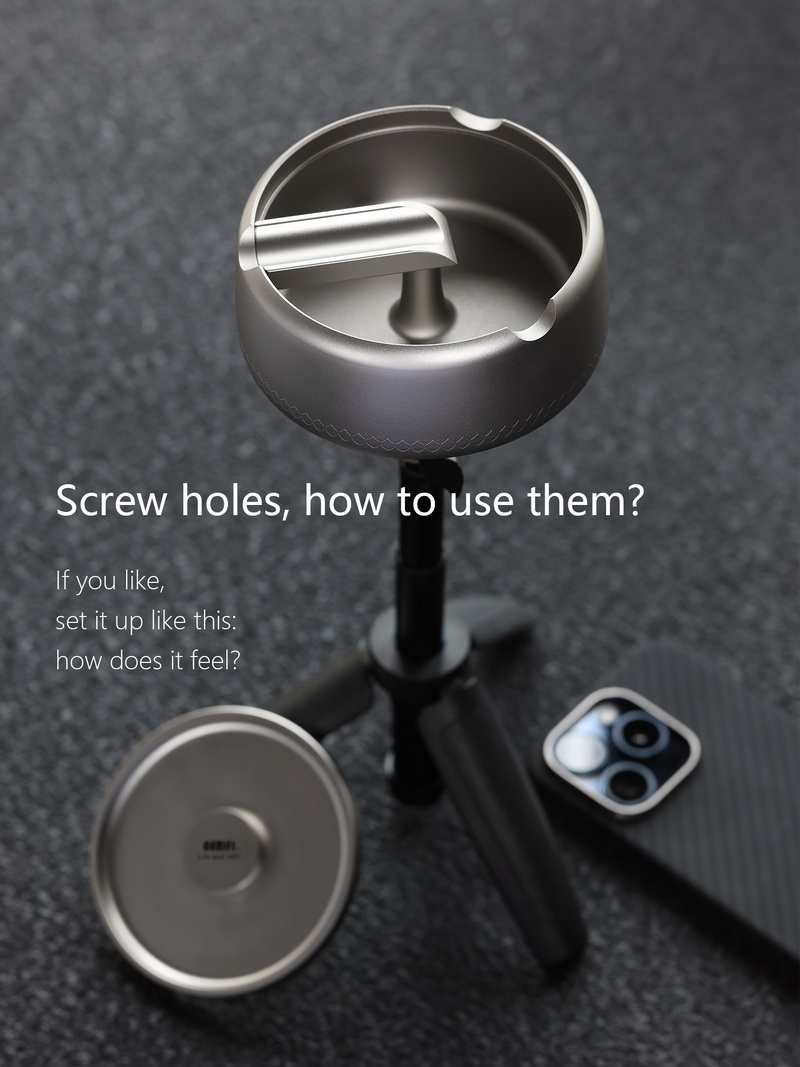 DD AS100 เคสแข็งเก็บหูฟัง HiFi ทำจากโลหะผสมอลูมิเนียม AL6063 ใส่ซิการ์ได้ วางซ้อนได้