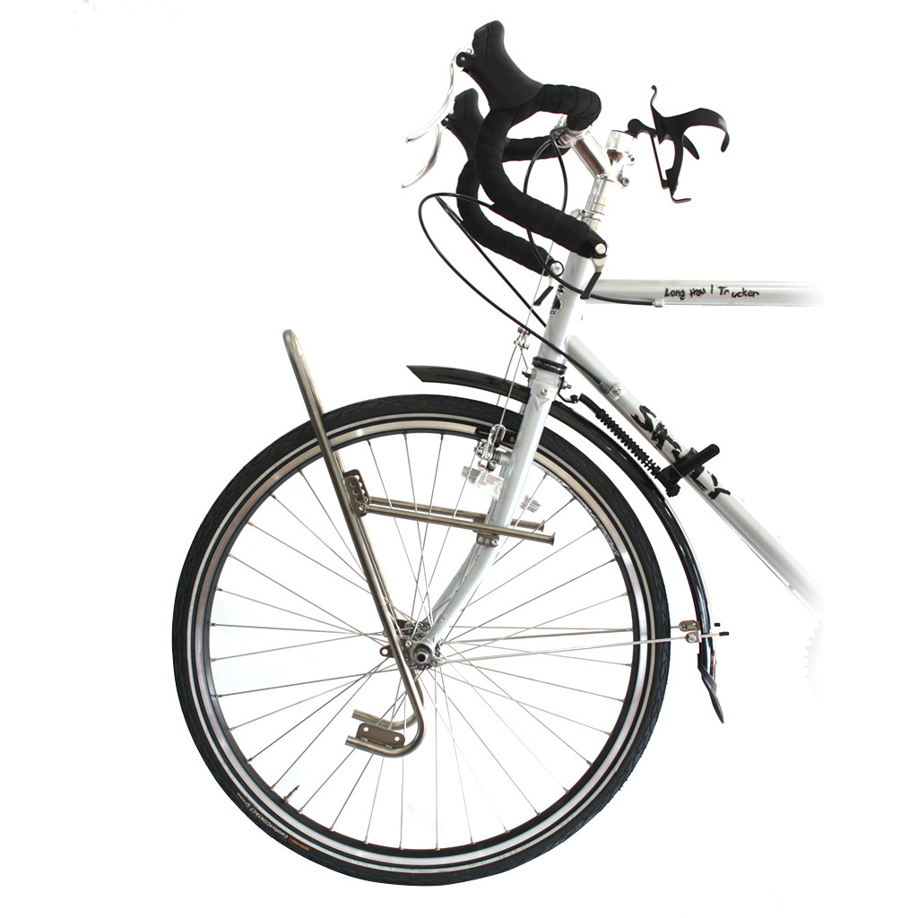 ตะแกรงหน้า VINCITA C033 Front Carrier Low Rider Stainless Steel