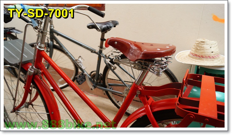 เบาะจักรยาน PVC SADDLE รุ่นโบราณ,TYSD70011
