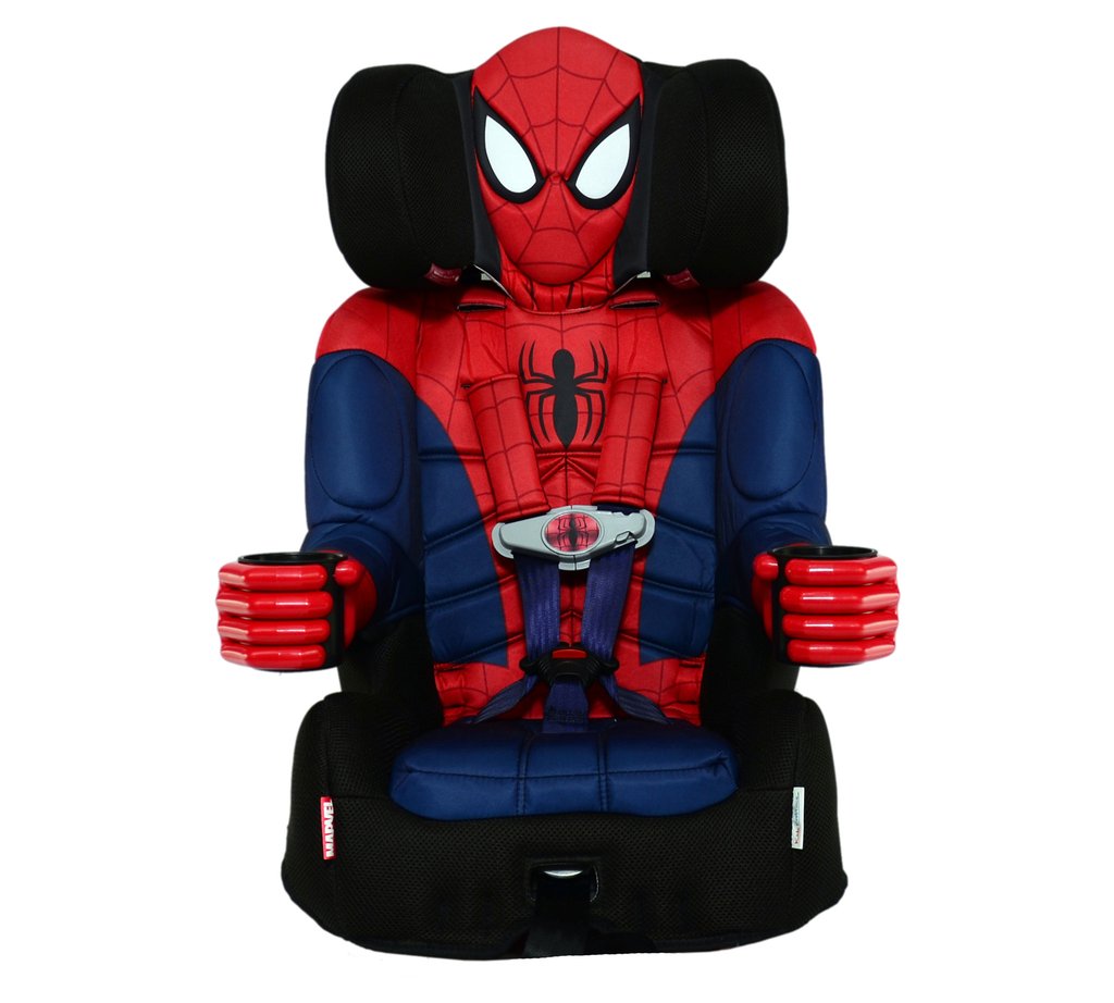 คาร์ซีทสำหรับเด็กโต ลายสไปเดอร์แมนใช้ได้ตั้งแต่ 2 ขวบถึง 8 ขวบ