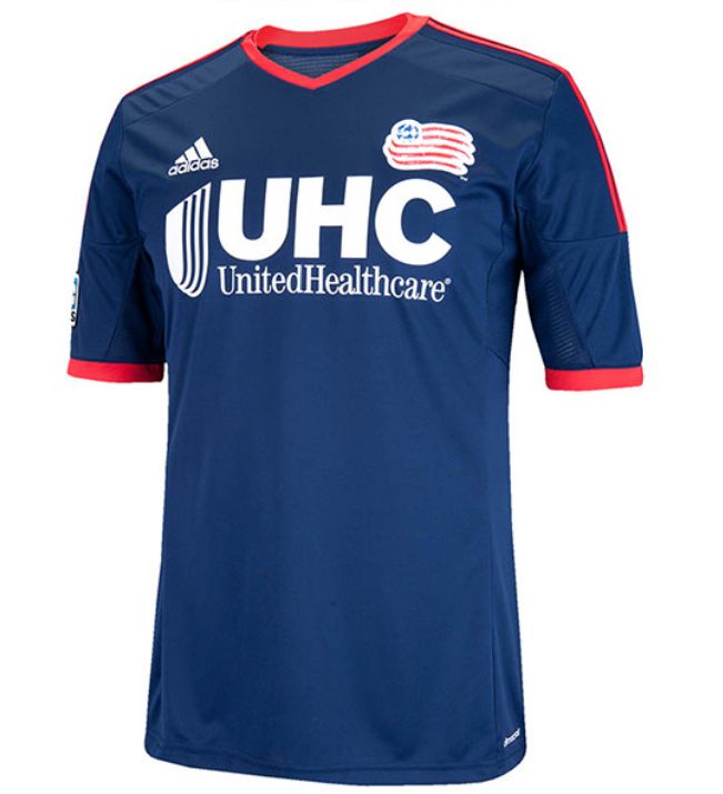 เสื้อนิวอิงค์แลนด์ รีโวลูชั่นของแท้ ทีมเหย้า New England Revolution Home Shirt 2014/15