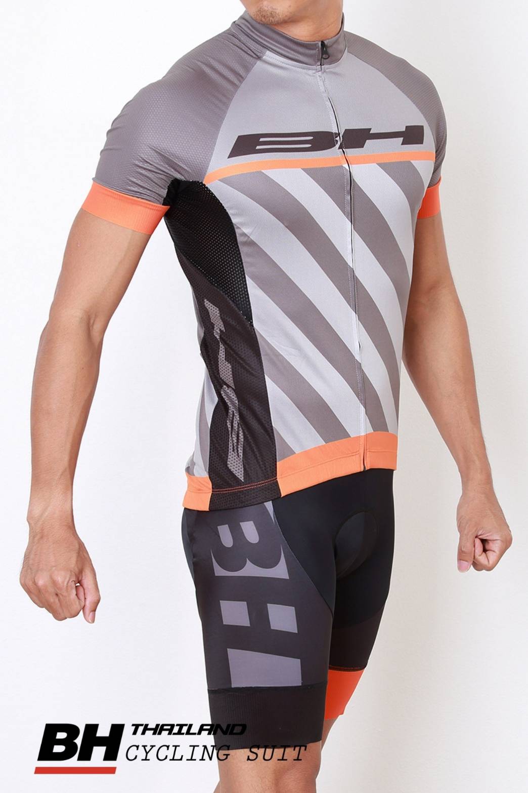ชุดปั่นจักรยาน ชุดปั่น BH Promotion พิเศษ Size S / M / L / XL (เสื้อแขนสั้น + กางเกงขาสั้น)
