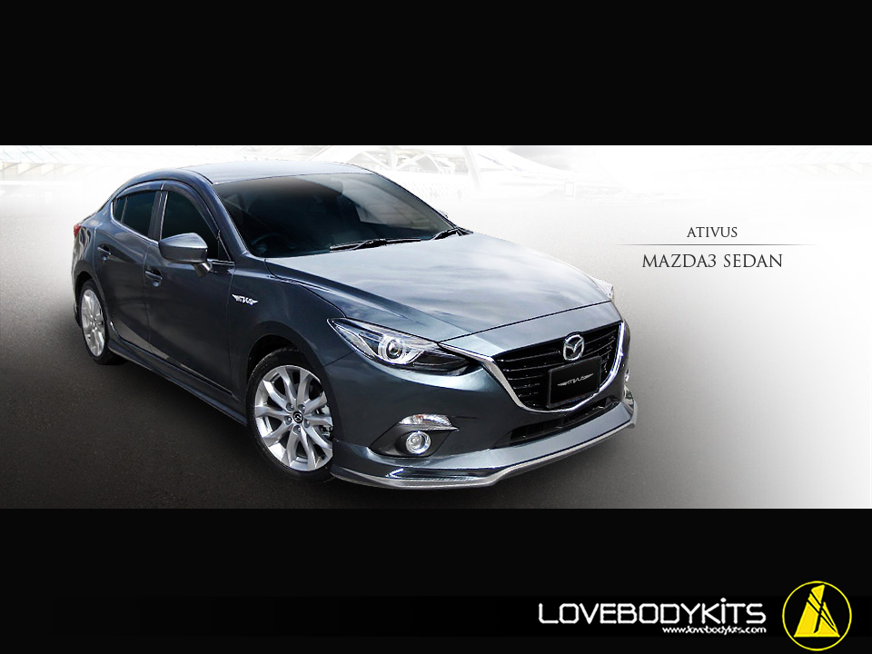 ชุดแต่ง ATIVUS : MAZDA 3 /2014 / 4D