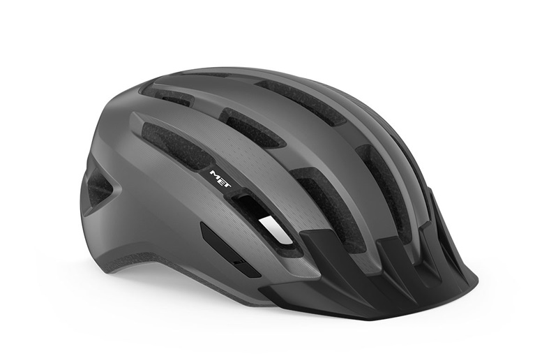 หมวกจักรยาน หมวก MET DOWNTOWN Bike Helmet for Trekking, Touring and E-Bike 2023