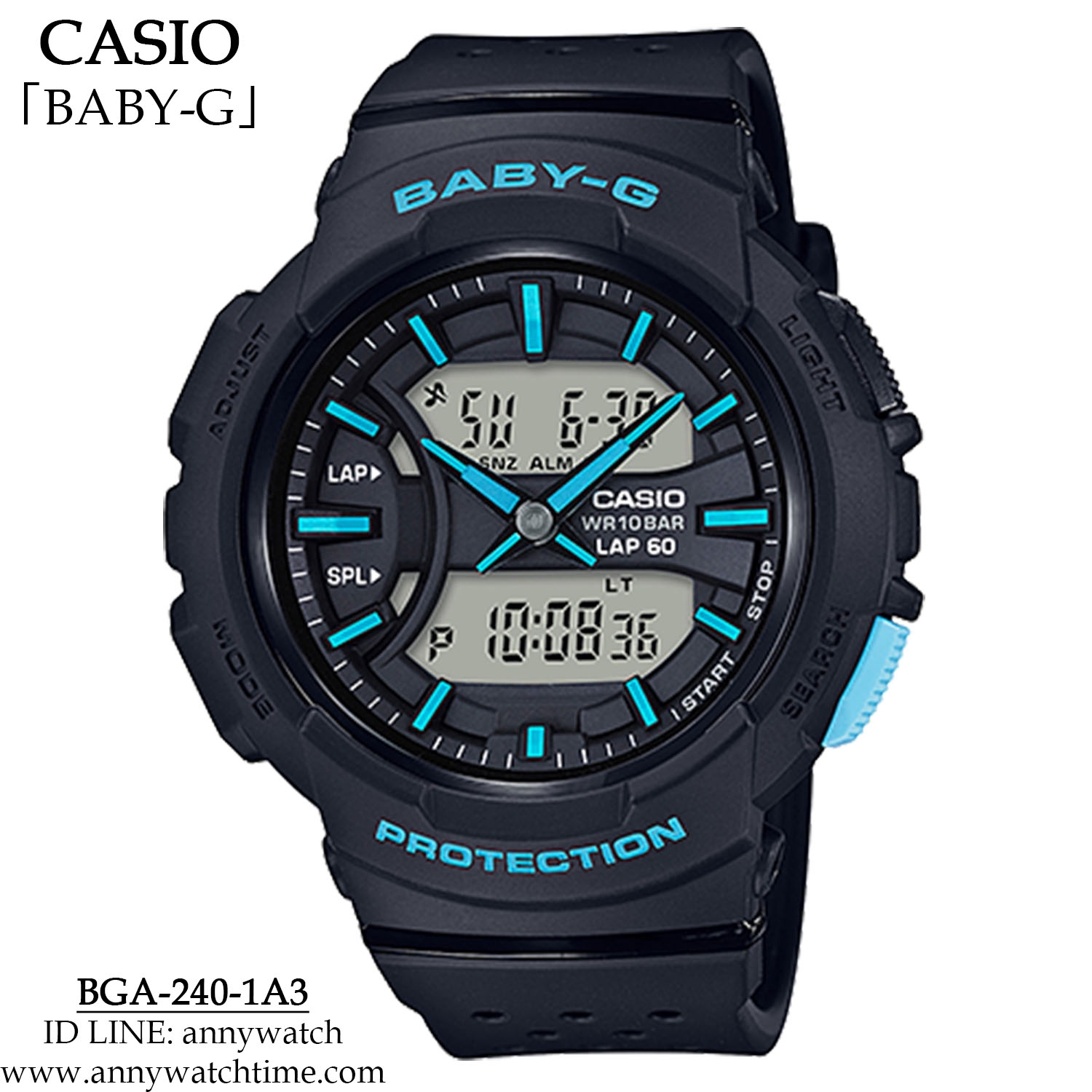 BABY-G BGA-240-1A3