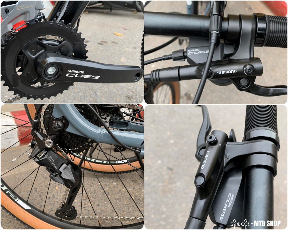 จักรยานเสือภูเขา HADOR รุ่น MA900 ล้อ 29" เกียร์ 18สปีด ดิสน้ำมัน เฟรมอลู ปี 2024