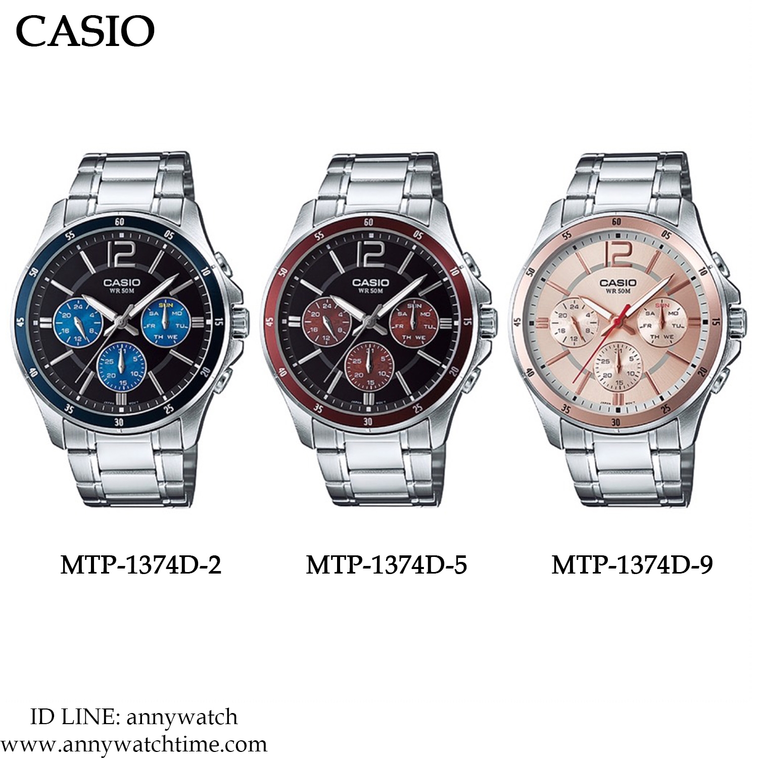 CASIO MTP-1374D-9