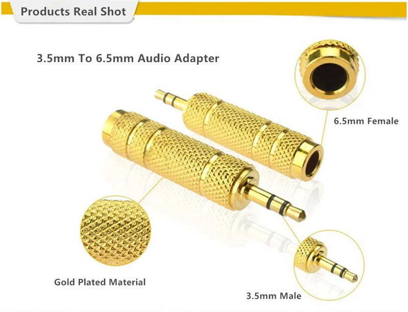 ERTK 3.5to6.5 Adapter แปลง 3.5 เป็น 6.5 สำหรับเครื่องเสียง ประกันศูนย์ไทย