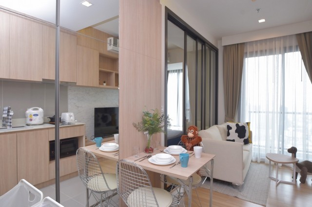 ให้เช่าคอนโด เอ็ม จตุจักร ชั้น 29 ห้อง 32.75 ตรม.เฟอร์ครบ ใกล้ BTS และ MRT พร้อมอยู่ เลี้ยงสัตว์ได้