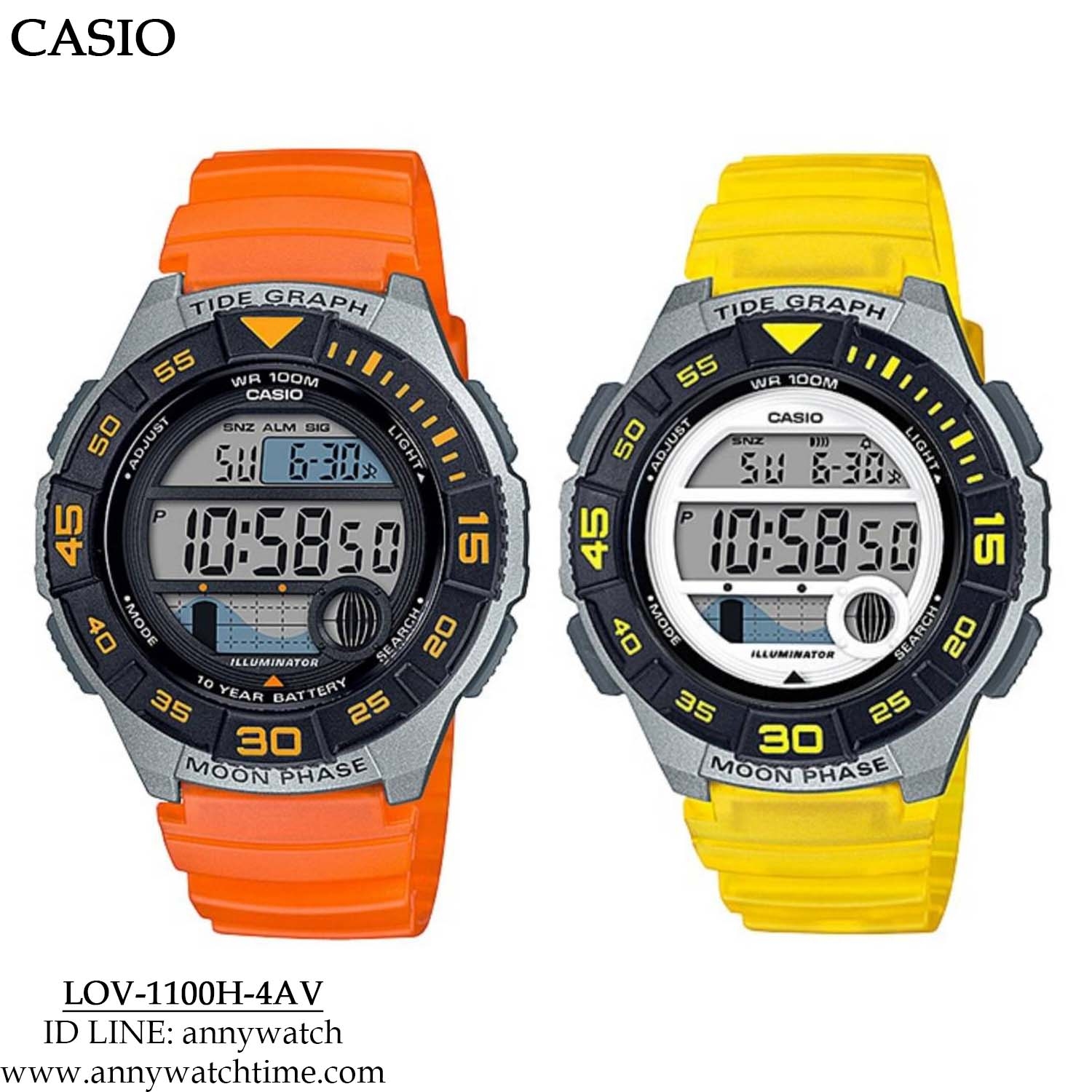 CASIO LOV-1100H-4AV