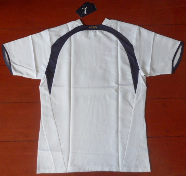 เสื้อฟุตบอล ทีมสโมสรท็อตแน่ม ฮ็อทสเปอร์ ชุดเหย้า 2006/07 ใหม่ M-Size / TOTTENHAM HOTSPUR Football Shirt Home Kit 2006/07 Jersey NEW M-Size
