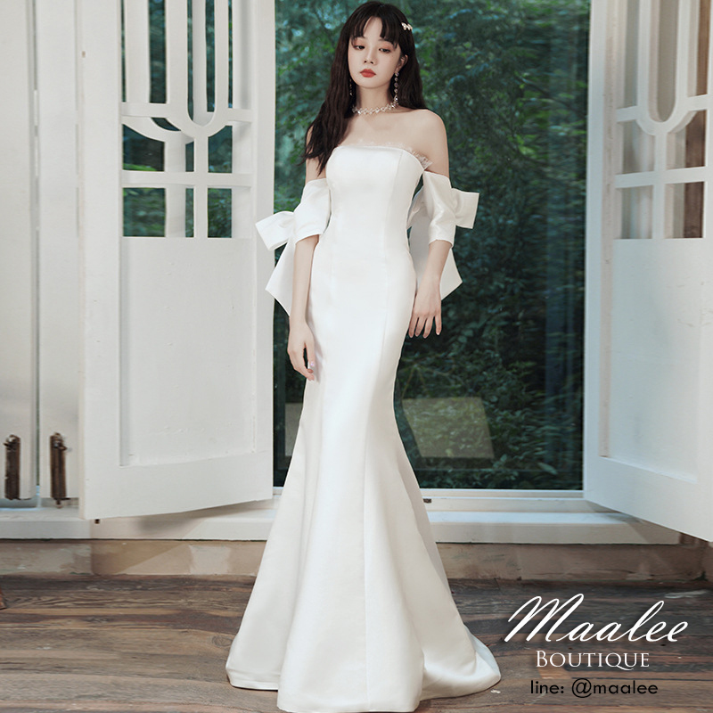 Pro-order ชุดเช่า ชุดแต่งงาน มินิมอล ชุดหมั้น