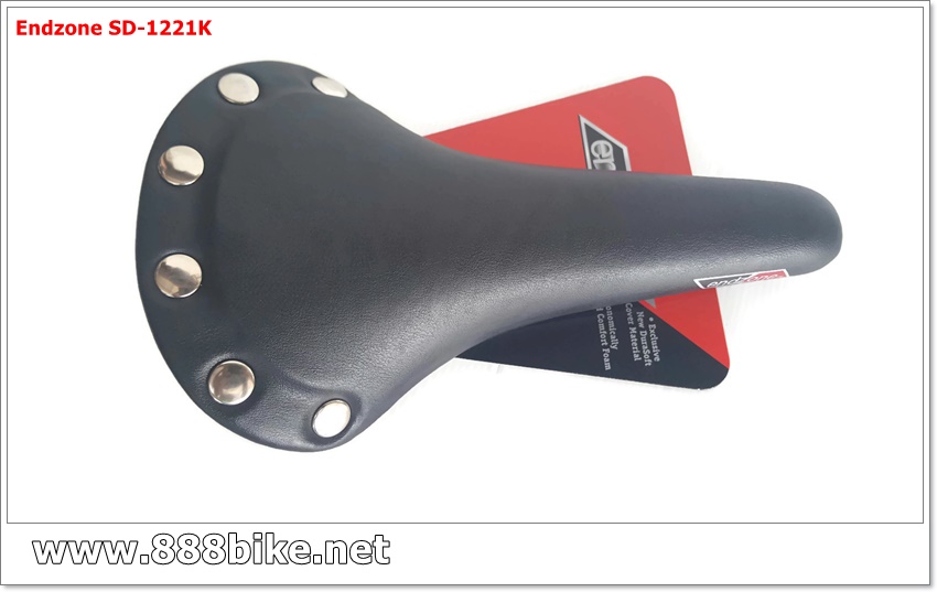 เบาะหนัง สไตล์วิลเทจ ENDZONE FIXIE ROAD SADDLE รุ่น SD-1221