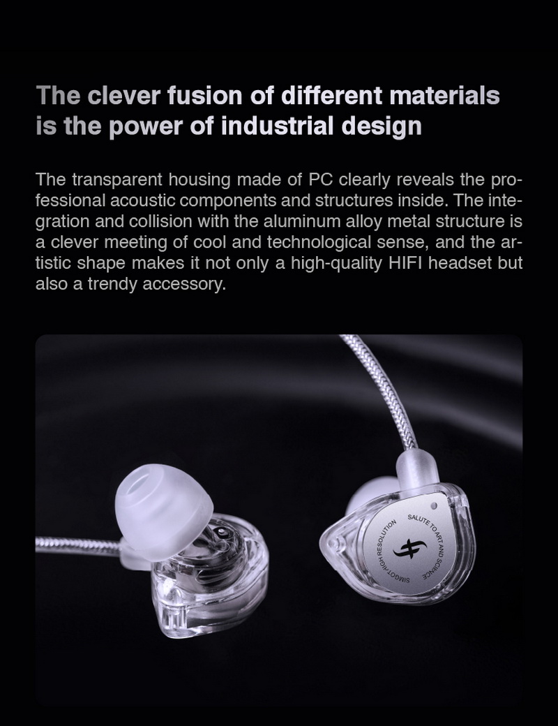 Simgot EW100 หูฟัง Dynamic 10mm ประสิทธิภาพสูง รองรับ Hi-Res ประกันศูนย์ไทย