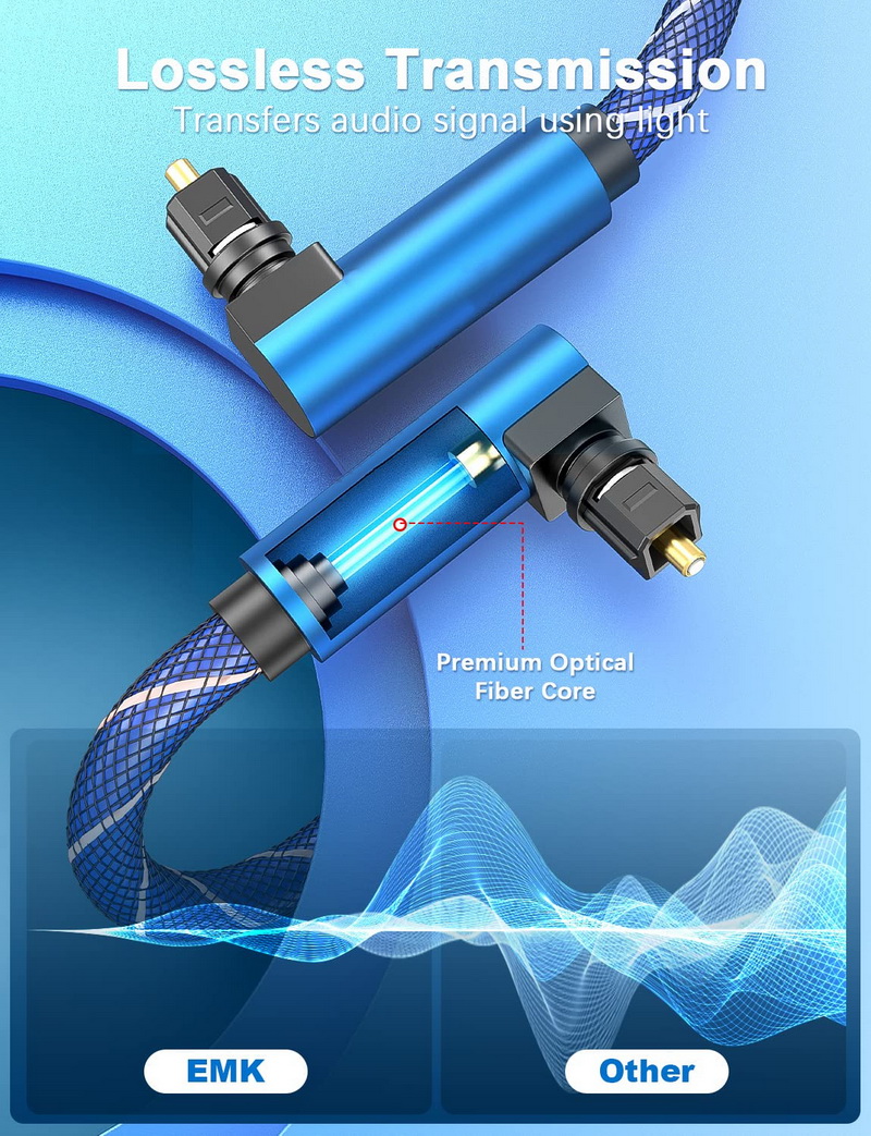 ERTK AngleTwistOptical สาย Optical สำหรับเครื่องเสียง ประกันศูนย์ไทย