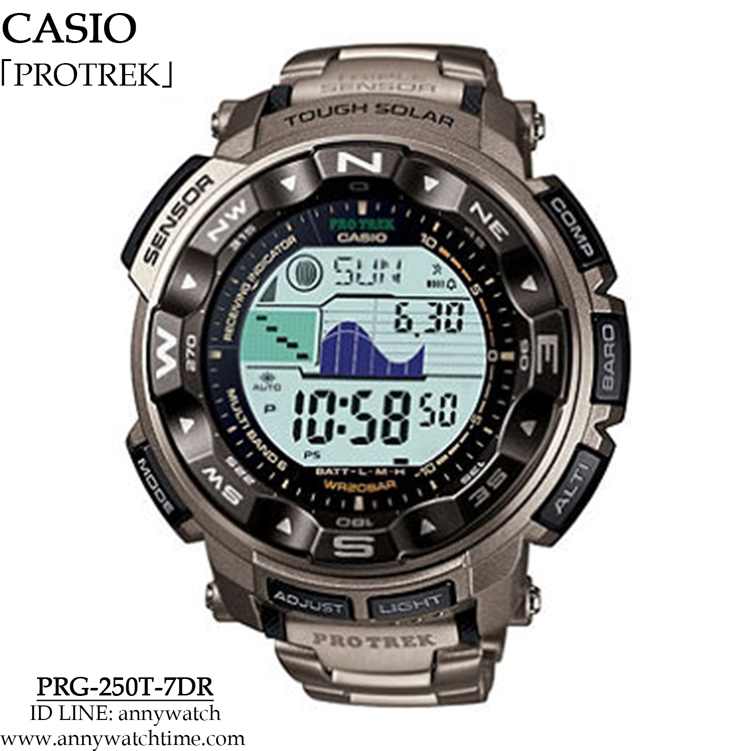 PROTREK PRG-250T-7DR