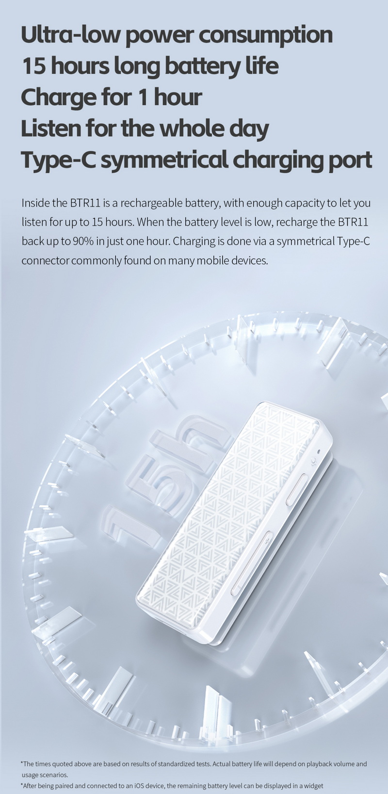 FiiO BTR11 Bluetooth DAC/AMP พกพาจิ๋ว ชิปแอมป์ HT97220 รองรับ LDAC ประกันศูนย์ไทย