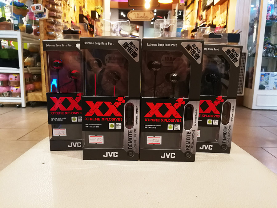 Jvc Ha-Fx11xm หูฟัง Inear มีไมค์ XX Xtreme Xplosive Series โดนใจวัยรุ่นเบสแน่นราคาไม่แพง