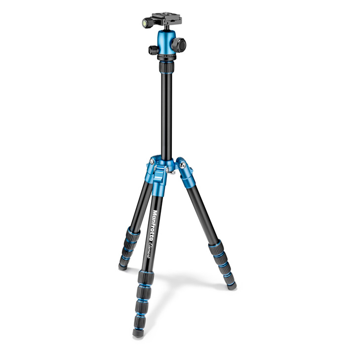 ขาตั้งกล้อง Element Traveller Tripod Small with Ball Head, Blue สีฟ้า MF-MKEL-S5BLB Manfrotto ประกันศูนย์ 5 ปี