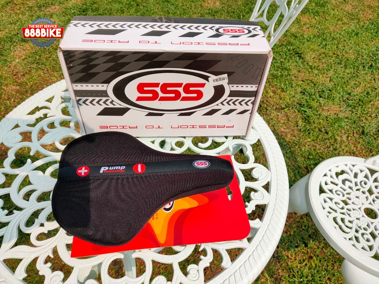 เบาะจักรยานแบบหนานุ่ม เบาะลม SSS FU5100A ,หนานุ่ม