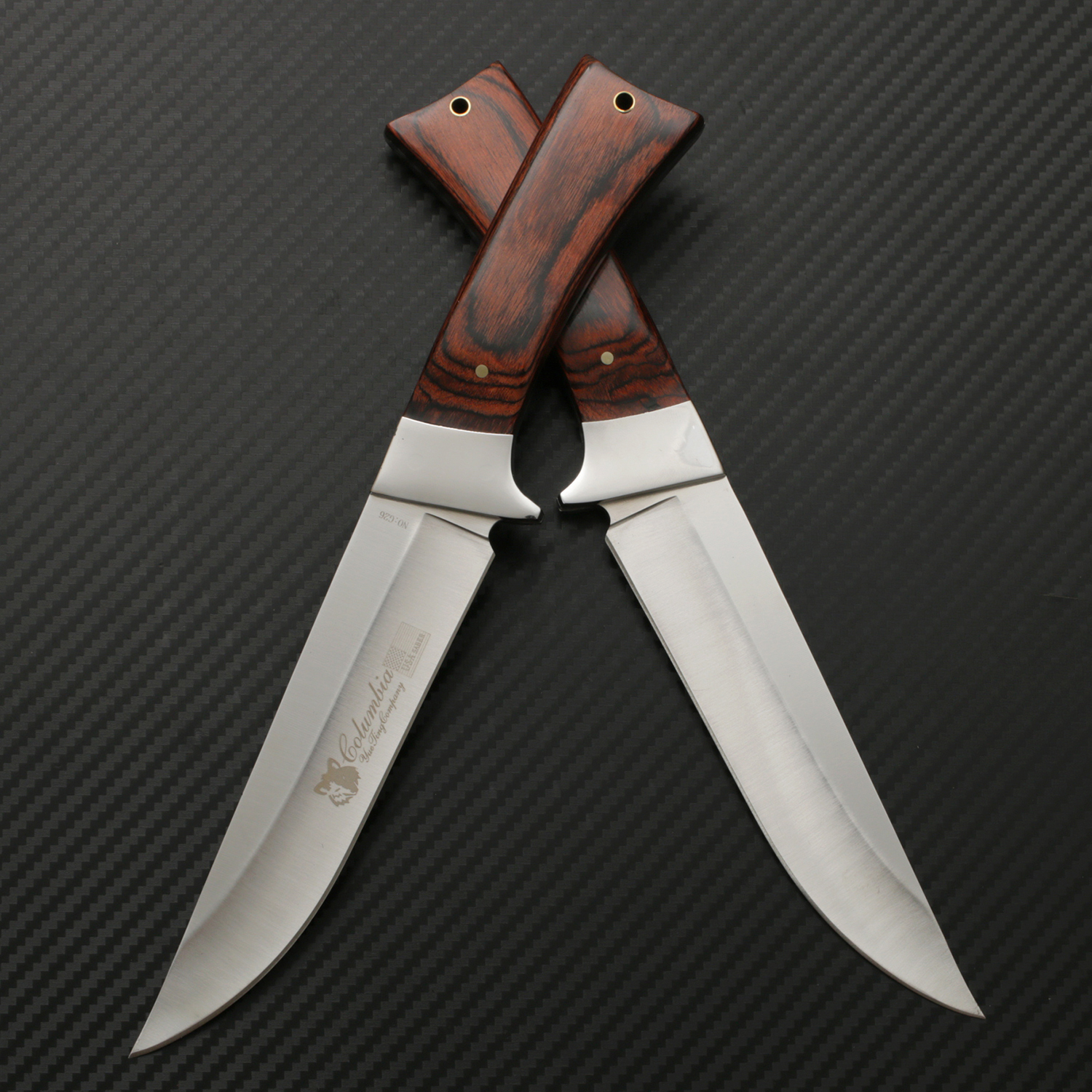 มีดเดินป่า COLUMBIA รุ่น G26 ใบมีดสวย ด้ามจับไม้ ใบมีดสแตนเลส