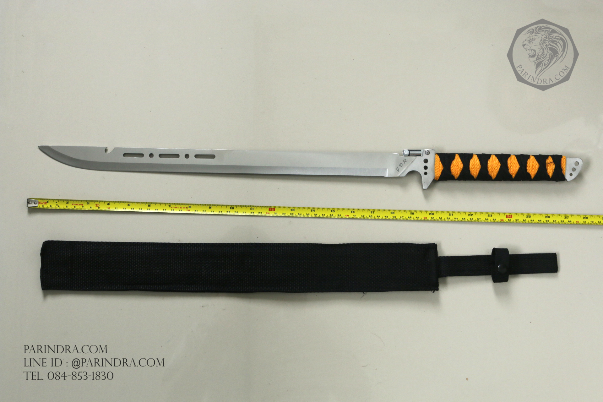 ดาบยาวทรงซามูไร SAMURAI GDR ราคาประหยัด ขนาด 28 นิ้ว #2