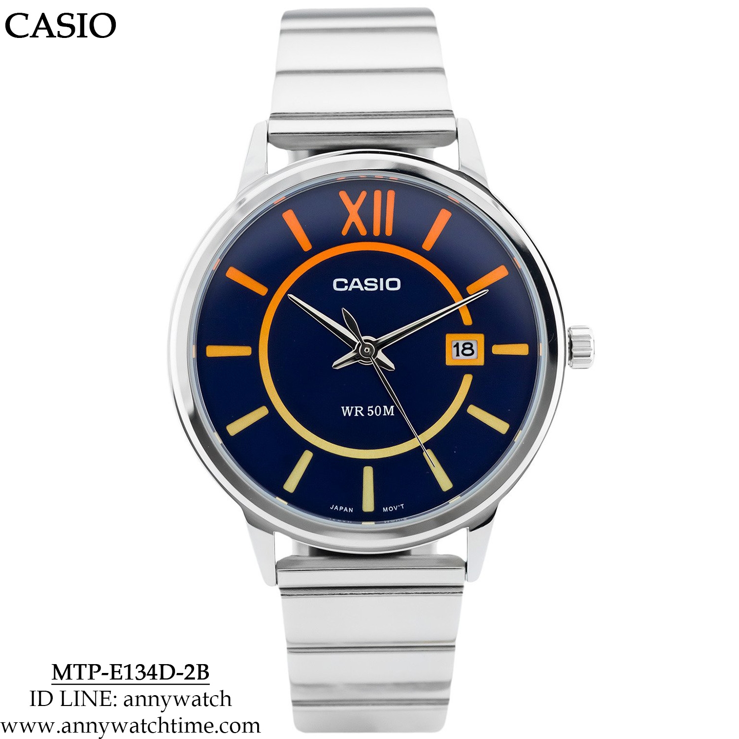 CASIO MTP-E134D-2B