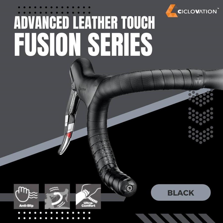 ผ้าพันแฮนด์ CICLOVATION ADVANCED LEATHER TOUCH - Fusion Series Made in Taiwan