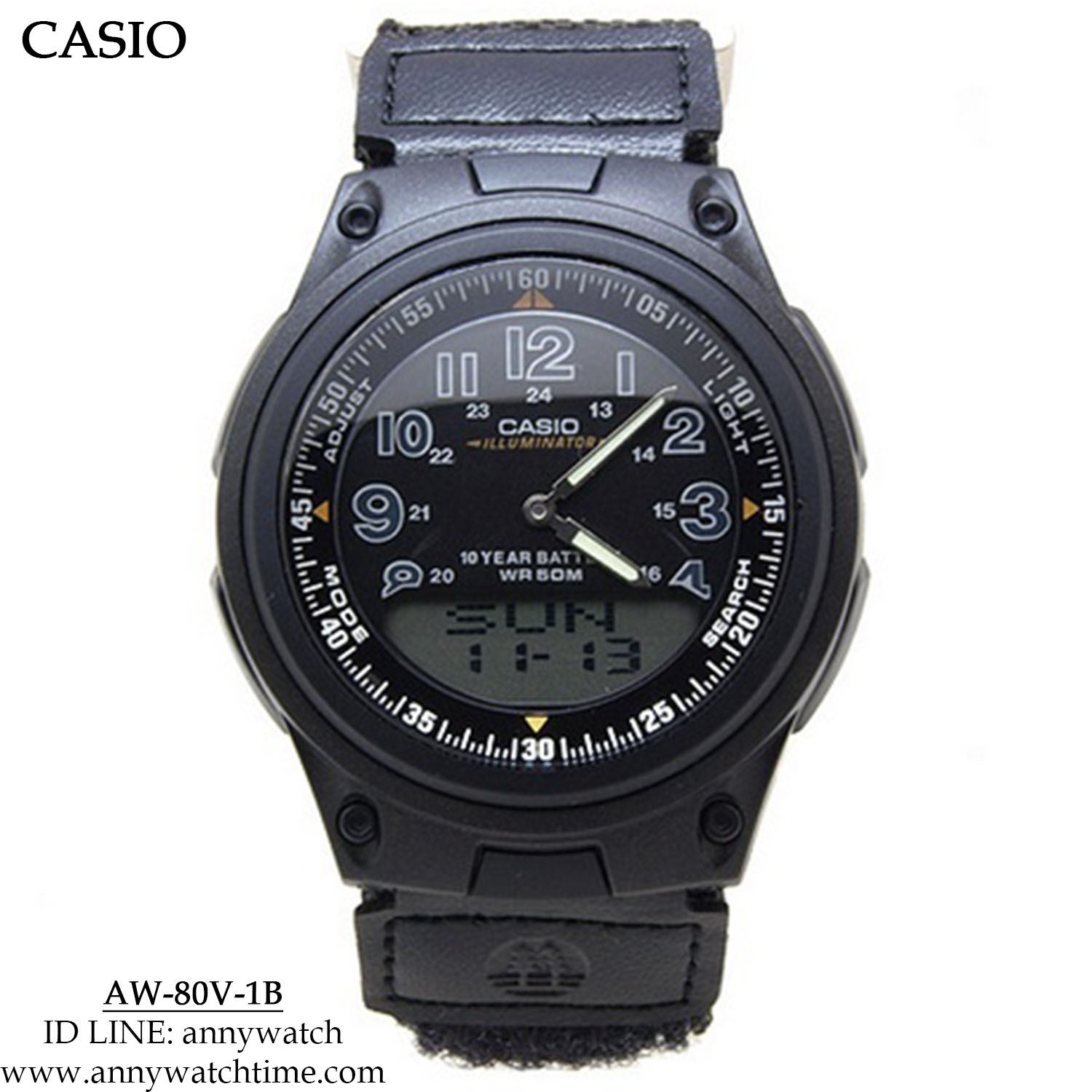 CASIO AW-80V-1B