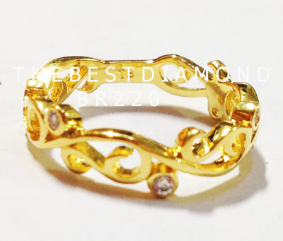 BR220=== แหวนเถาวัลย์เลื้อย น่ารักๆมากๆๆๆ ใส่ติดนิ้ว ได้เลยค่ะ งานอ่อนช้อย สวยงาม ไม่เวอร์ แต่ดูดี