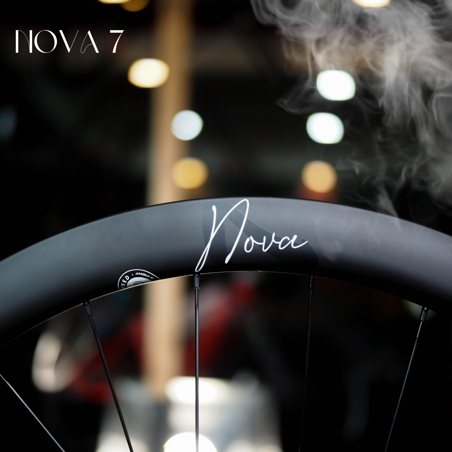ชุดล้อเสือหมอบ 𝙎-𝙁𝙞𝙜𝙝𝙩 𝙉𝙊𝙑𝘼 𝟳, WH-002 Carbon Wheelset 11sp, ขอบ Curve 45/50 mm. ขอบทรง U กว้าง 25 mm. ดุม CERAMIC, 2023