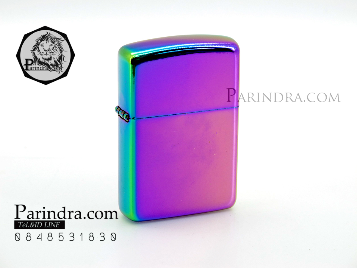 ไฟแช็คน้ำมัน ลายสีรุ้งอะโนไดซ์ เติมน้ำมันรอนสัน