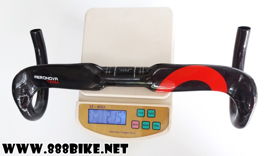 แฮนด์หมอบ Aero nova Road Carbon Handlebar กว้าง 40cm, 42CM