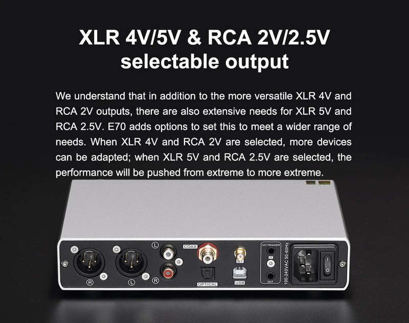 ขาย Topping E70 DAC ตั้งโต๊ะ รองรับ Dual Hi-Res ประกันศูนย์ไทย